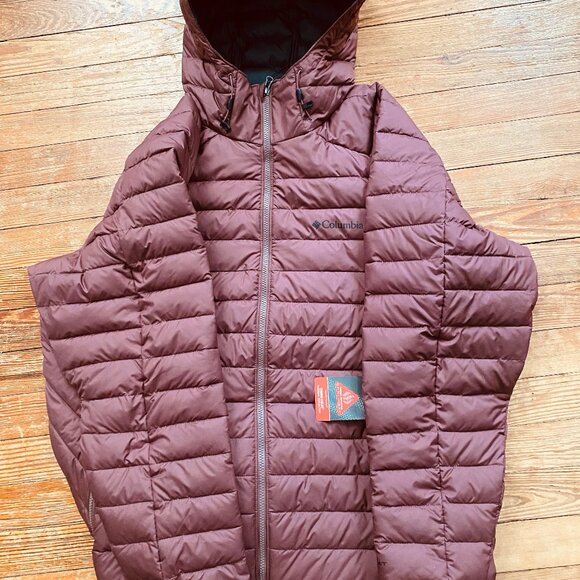 Columbia White Out II XL Men's Hooded Winter Jacket -- NWT - Picture 2 of 4